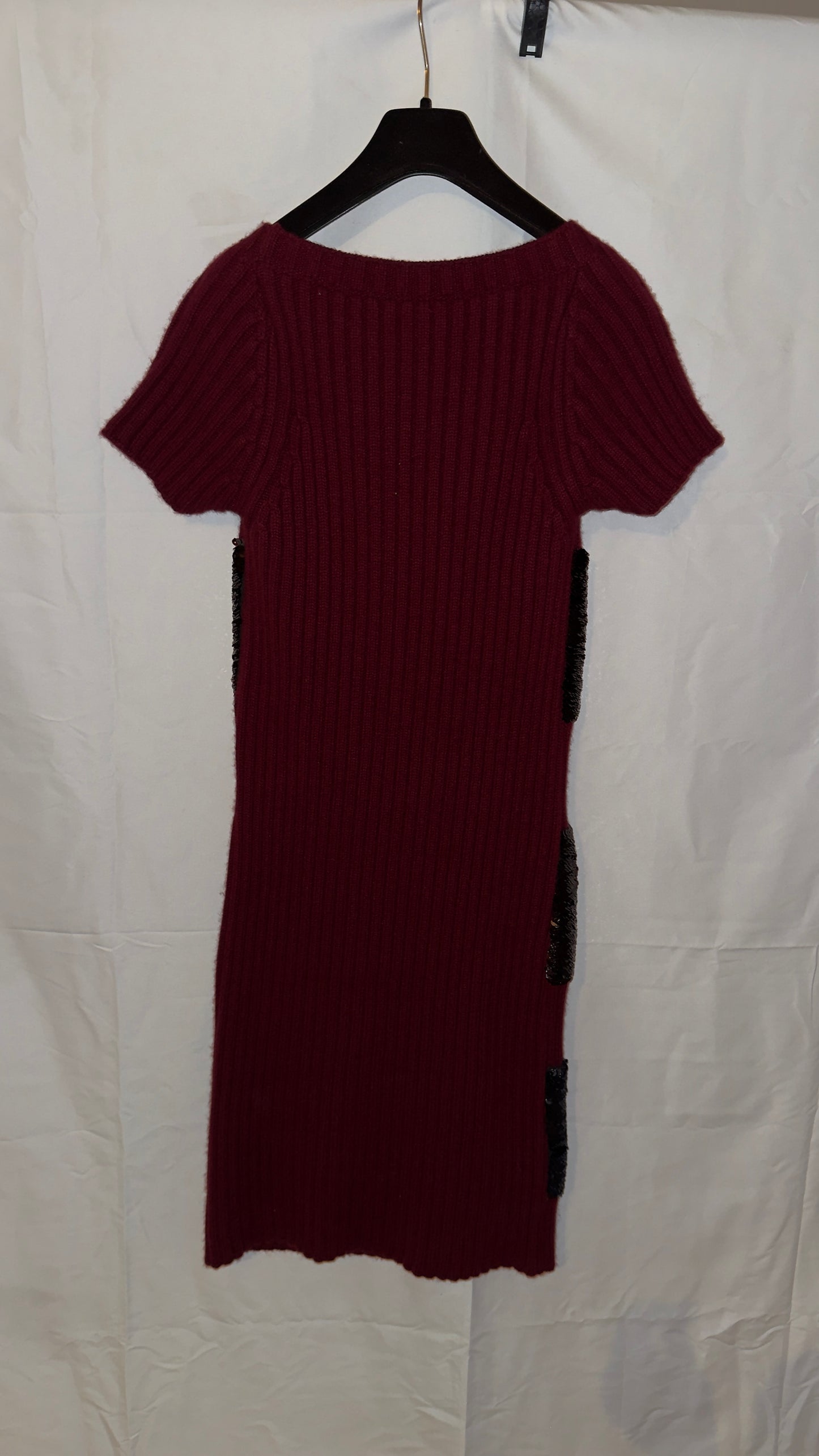 Louis Vuitton Schwarz Rotes Kleid