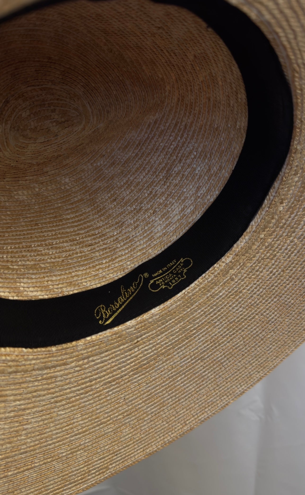 Sommerhut von Borsalino