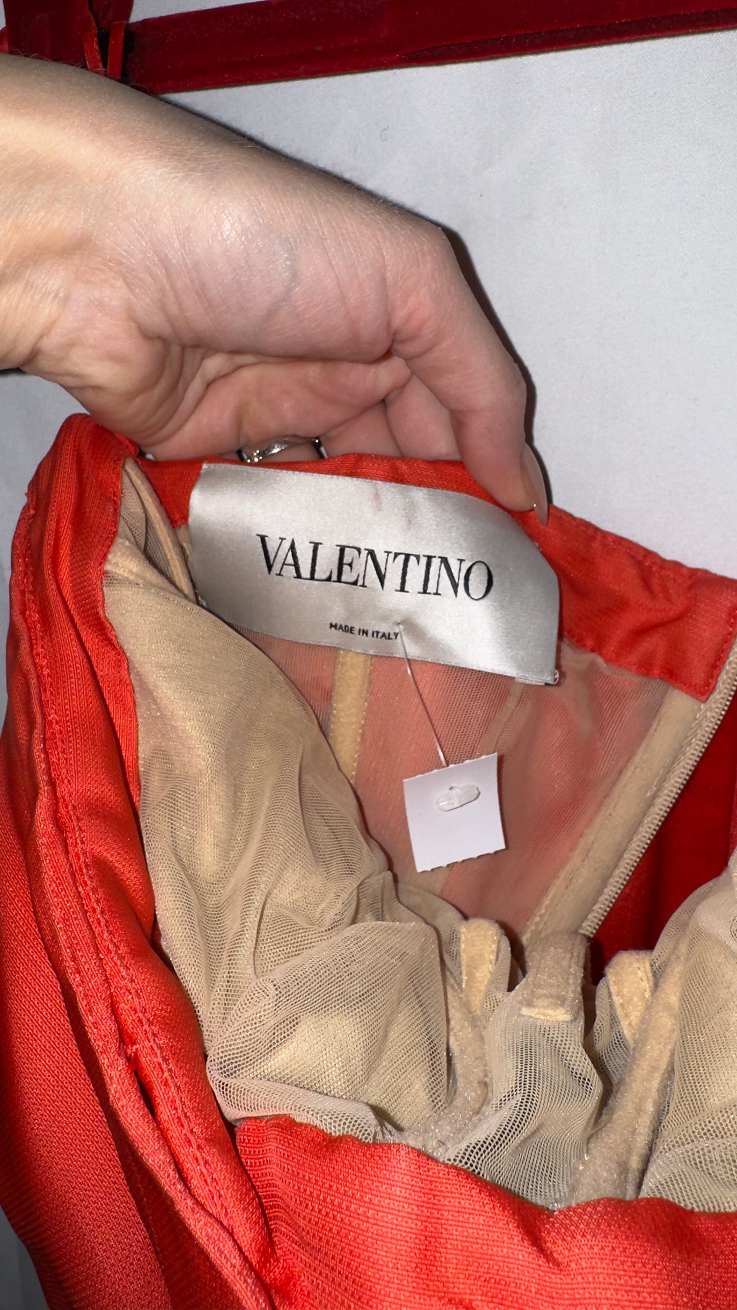 Valentino rotes Kleid