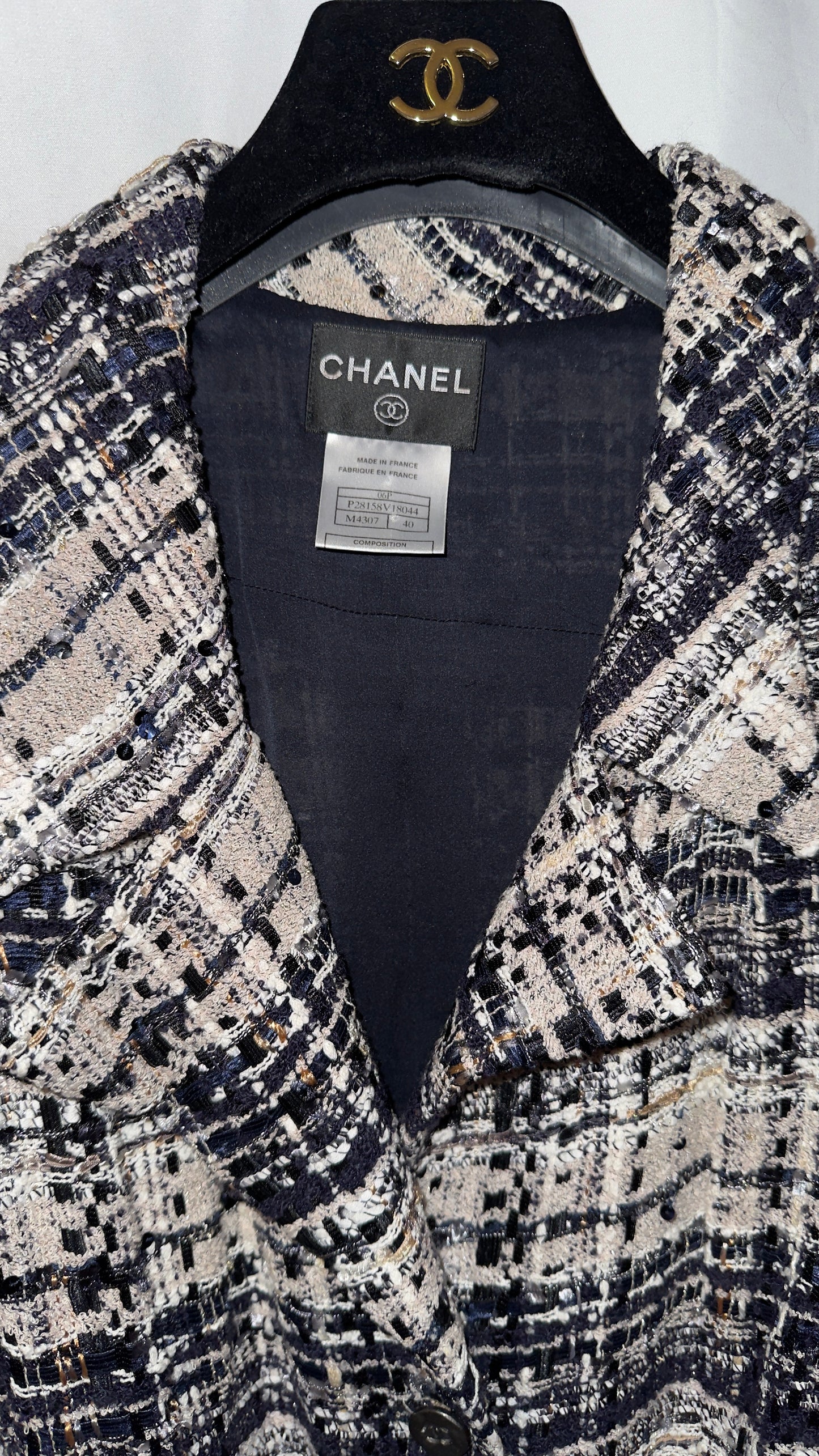 Chanel Tweed Kleid